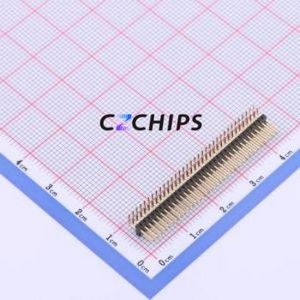 X1321WR-2x34J-C40D18 Pin Header Bent Lead Through Hole,P=1.27mm Connector 2x34P 1.27mm 1.27mm Pin Header - Product Image 2