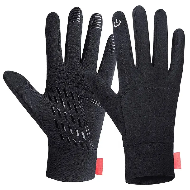 Гибкие мужские и женские модные теплые зимние спортивные перчатки с сенсорным экраном для активного отдыха, походов, рыбалки, скалолазания, верховой езды