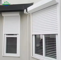 Porte à enroulement verticale en aluminium de haute qualité, design industriel moderne, avec dispositifs de sécurité pour entrepôts