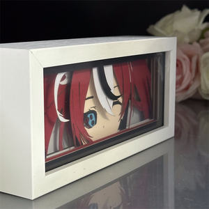 Holol올리브 하코스 Baelz Led 야간 조명 상자 만화 가제트 장난감 방 장식 램프 애니메이션 피규어 홀로 올리브 종이 그림자 상자를 잘라 - Product Image 2