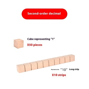 Montessori versión familiar banco de cuentas de cuarto orden decimal material didáctico para estudiantes de escuela <span class=keywords><strong>primaria</strong></span> juguetes educativos al por mayor - Product Image 6