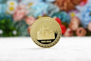 Pièces commémoratives 3D personnalisées en alliage d'or avec logo miroir, souvenirs créatifs, objets de collection culturels - Product Image 6