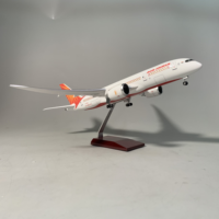 Tout nouveau 1/130 taille 43cm Boeing 787-8 Air India échelle modèle d'avion personnalisé échelle personnalisée