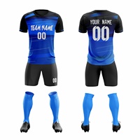 Ensemble maillot et short de football en gros, personnalisable par sublimation, séchage rapide, uniforme d'entraînement pour équipe de football