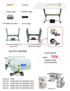 MC 243 EXTRA HEAVY DUTY COMPOUND FEED and <b>WALKING</b> FOOT WORK FOOT LOCKSTITCH SEWING <b>MACHINE</b> - Product Image 4