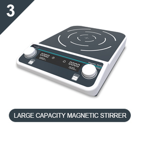 Agitador magnético digital de gran capacidad GOYOJO Lab 10L - Product Image 3