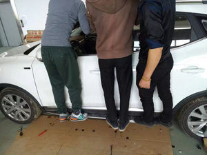 Gran oferta de accesorios de barra de pasos laterales, estribos, tablero de paso lateral de barra Nerf para <span class=keywords><strong>MG</strong></span> <span class=keywords><strong>ZS</strong></span> 2019 2020 2021 <span class=keywords><strong>2022</strong></span> 2023 2024 - Product Image 6