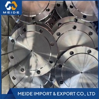 Bouchon d'extrémité de tuyau en acier inoxydable 304 316L à bride aveugle RF FF MFM, DN15-DN1200, pour isolation de pipeline industriel