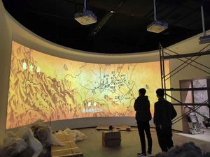 Máquina de Experiencia de Tiro Láser Inmersiva para Interiores con Proyección Holográfica, Aventura con Pistola de Aire para Parques, Centros Comerciales y Espacios Públicos Metálicos - Product Image 2