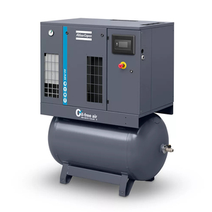 เครื่องอัดอากาศแบบสกรอลล์ไร้น้ำมัน <span class=keywords><strong>Atlas</strong></span> <span class=keywords><strong>Copco</strong></span> <span class=keywords><strong>SF4</strong></span> SF4S <span class=keywords><strong>FF</strong></span> TM Skid ขนาด 3.7 กิโลวัตต์ 5 แรงม้า 8 บาร์/116 ปอนด์ต่อตารางนิ้ว 10 บาร์/145 ปอนด์ต่อตารางนิ้ว - Product Image 3