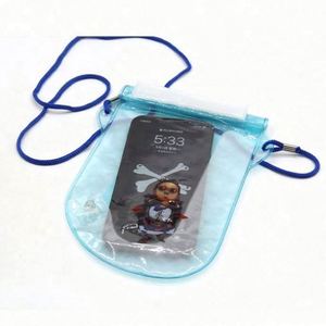 Wholesale Customized Eco-Friendly PVC & <b>TPU</b> Waterproof Mobile Phone Case Dry Bag with Lanyard - Product Image 2