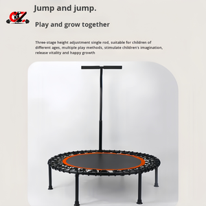 Trampoline de gymnastique pliable, souple, élastique et rebondissant CZFIT pour exercices de fitness en intérieur, pour adultes, unisexe - Product Image 1