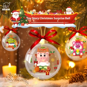 Authentique <span class=keywords><strong>DOULUO</strong></span> Trend Toy Story Boule surprise de Noël Boîte mystère PVC Cadeau unisexe Décoration Vente en gros Ornements suspendus 1/12 - Product Image 2