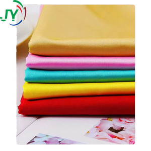 Tela de Satén Brillante de Poliéster de Doble Cara, Tejido Liso de 200 g/m², para Vestidos de Novia, Ropa de Dormir, Ropa de Cama, Cortinas, Bufandas y Corbatas - Product Image 1