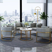 Chaise ergonomique moderne de salle à manger rembourrée en tissu de velours de luxe Meubles de salon de loisirs