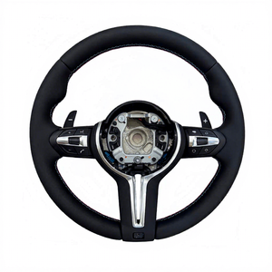 Volant sport en cuir microfibre pour <span class=keywords><strong>BMW</strong></span> Série E Série <span class=keywords><strong>X</strong></span> - Accessoire de rechange professionnel - Product Image 1