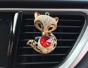 Clip de parfum de renard, sortie d'air de climatiseur de voiture, désodorisant, filtre à Air automobile, diffuseur de parfum, accessoires de voiture - Product Image 1