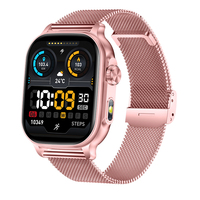 Montre connectée en silicone étanche IPX8 AK109, directement de l'usine, pour hommes et femmes, écran HD 2.01 pouces, appels Bluetooth, batterie 1400 mAh, plus de 100 modes sportifs et fitness
