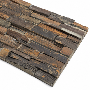 Revêtement mural extérieur en ardoise naturelle durable, aspect rustique, surface fendue, type dalle de pierre - Product Image 3
