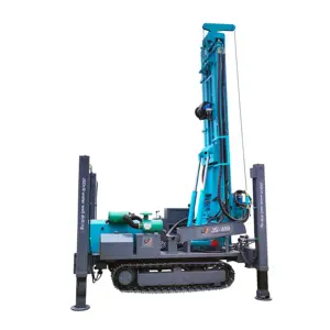 JSDRILL 400M Rotary Diesel Power Water Well Drilling Machines Supplier Crawler Mounted well machines