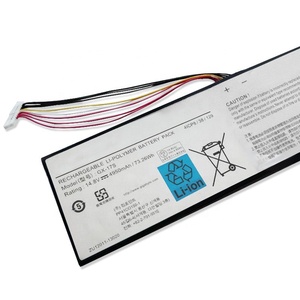 แบตเตอรี่แท้รุ่น GX-17S สำหรับ GIGABYTE <span class=keywords><strong>AORUS</strong></span> X3 Plus V3 X5 V6 X5S X7 <span class=keywords><strong>V2</strong></span> V3 V4 V5 V6 14.8V 73.26wh 4950mAh - Product Image 2