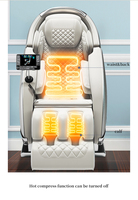 Physiothérapie infrarouge Contrôle manuel filaire Chauffage Luxe Usage domestique Chaise de massage 3d pour le corps