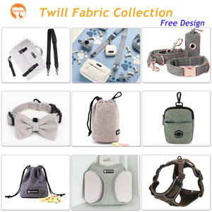 Conjunto de Arnés y Correa para Perro de Tweed Personalizado OEM, Chaleco Reflectante Antipullido para Paseo con Soporte para Bolsas de Excrementos - Product Image 4