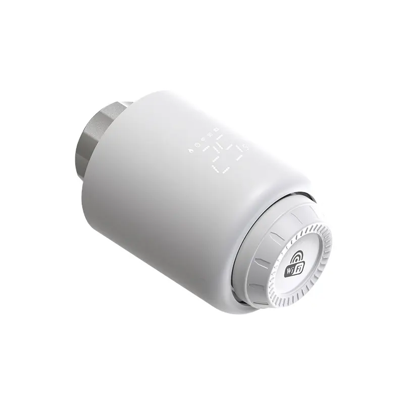 Innovative Adjustable Energy-efficient Thermostatic Radiator Valve Low Battery Alarm TRV Thermostat Head