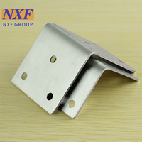 Support triangulaire simple en acier inoxydable 316 standard NXF UNS 316/0Cr17Ni12Mo2/1.4401, réglable, support en forme de L CNC