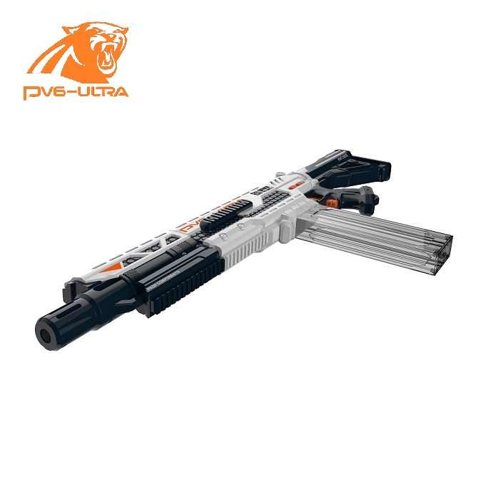 Lançador Metralhadora Automática Estilo Nerf Com 40 Dardos 