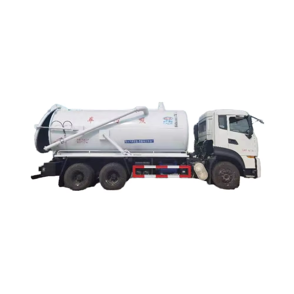 Dongfeng, трехосный, 6x4Drive, вакуумный септик, грузовик, 15000 л, грузовики, всасывающие канализационные машины, низкая цена, для продажи, земснаряжение для города