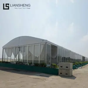 Außenbereich 20 m × 30 m 25 m × 40 m individuelle Aluminiumzelte Ausstellung Zelt Tennis Zelt zu verkaufen