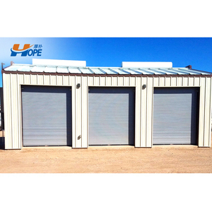 Kolay monte taşınabilir garaj barınak metal bahçe döken prefabrik metal araba garaj binaları kiti çelik direk ahır - Product Image 2