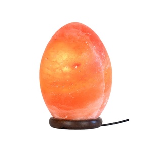 Lampe en sel rose de l'Himalaya sculptée à la main, artisanale, Sian Enterprises - Product Image 3