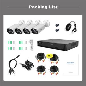 Venta al por mayor Popular <span class=keywords><strong>SriHome</strong></span> 2MP HD 4-CH XVR NVR Cámara Grabadora de vídeo en red Kit de Seguridad IP Cámara Inalámbrica - Product Image 5