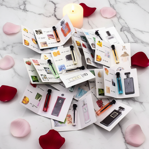 Kit de test de parfums haut de gamme, 20 flacons miniatures de 2 ml, senteurs assorties, OEM, étiquette privée, vente en gros - Product Image 1