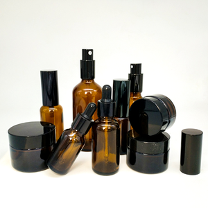 Vente en gros de flacons en verre ambré pour huiles essentielles, 5 ml, 10 ml, 20 ml, avec compte-gouttes, pour cosmétiques, reconditionnement - Product Image 5