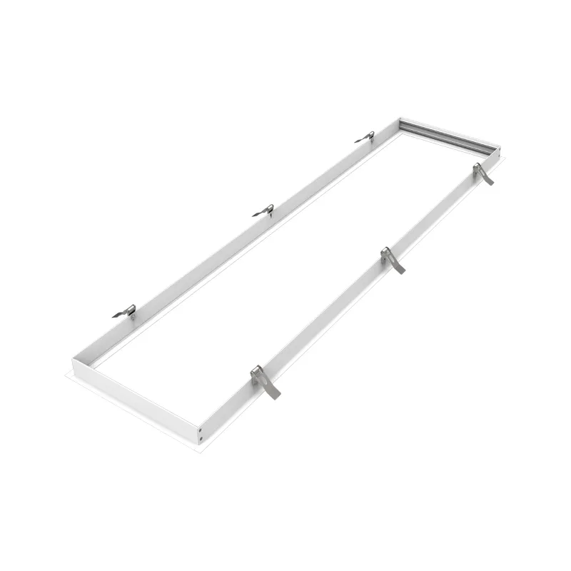 US Standard White Color Recessed Drywall Kit For 1x4 2x4 2x4 LED Panels