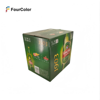 Boîte Cadeau Premium Personnalisée pour Bière – Emballage en Carton Kraft Ondulé avec Impression Fine pour Banquets et Traiteurs