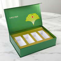 Boîtes rigides personnalisées pour l'emballage du café et du thé, boîtes-cadeaux de luxe pour le thé avec séparateurs