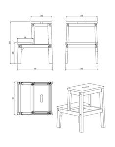 Tabouret de cuisine - Product Image 3