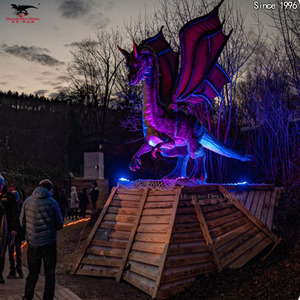 Modelo de Dragón Realista, Robot Mecánico Dragón para Exteriores - Product Image 4