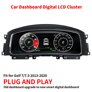 Krando-Panel Digital para salpicadero de coche, tablero de instrumentos con pantalla de <span class=keywords><strong>2012</strong></span> ", para Volkswagen, VW, <span class=keywords><strong>Golf</strong></span> 7/7R, años 2020 a 12,3 - Product Image 2