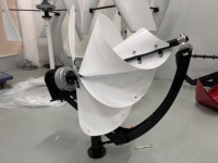 Éolienne verticale Archimède à faible régime, générateur éolien 2 kW à vendre, système de générateur d'énergie aérienne hors réseau 12 V/24 V