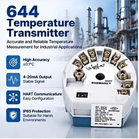 Transmetteur de Température Haute Performance 644 4-20mA HART RTD Thermocouple IP65 ABS pour Processus Industriels OEM/ODM