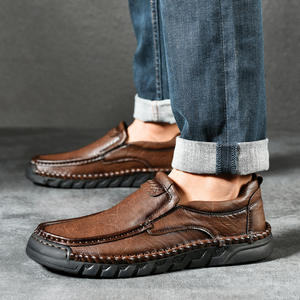 Bottes <span class=keywords><strong>Chukka</strong></span> pour hommes à enfiler, bout rond, populaires à l'international, grandes tailles, chaussures décontractées et de randonnée pour l'extérieur, toutes saisons - Product Image 2