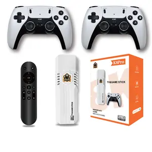 2023 K8 Pro Game Stick 4K Hd Tv Retro Classic Video Game Console 64Gb 40000 Games 3d Gaming Consoles Android 12 Tv Stick K8 Pro