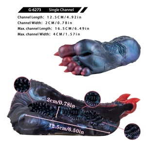 Masturbador GEEBA Fantasy Monster Pussy, Masturbador de Silicona para Hombres, Vagina Realista, Entrenamiento de Pene Masculino - Product Image 3