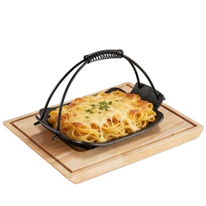 Plat de service créatif et portable en fonte, <span class=keywords><strong>pour</strong></span> cuisson suspendue, grillades, steak, barbecue coréen, usage domestique et restaurant - Product Image 1