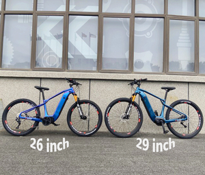 Kit de cadre de vélo électrique 4LEAF EM29 en fibre de carbone, moteur central <span class=keywords><strong>VINKA</strong></span> E21 48V350W, batterie 13AH, écran LED, 45 km/h pour VTT électrique 29 pouces - Product Image 5